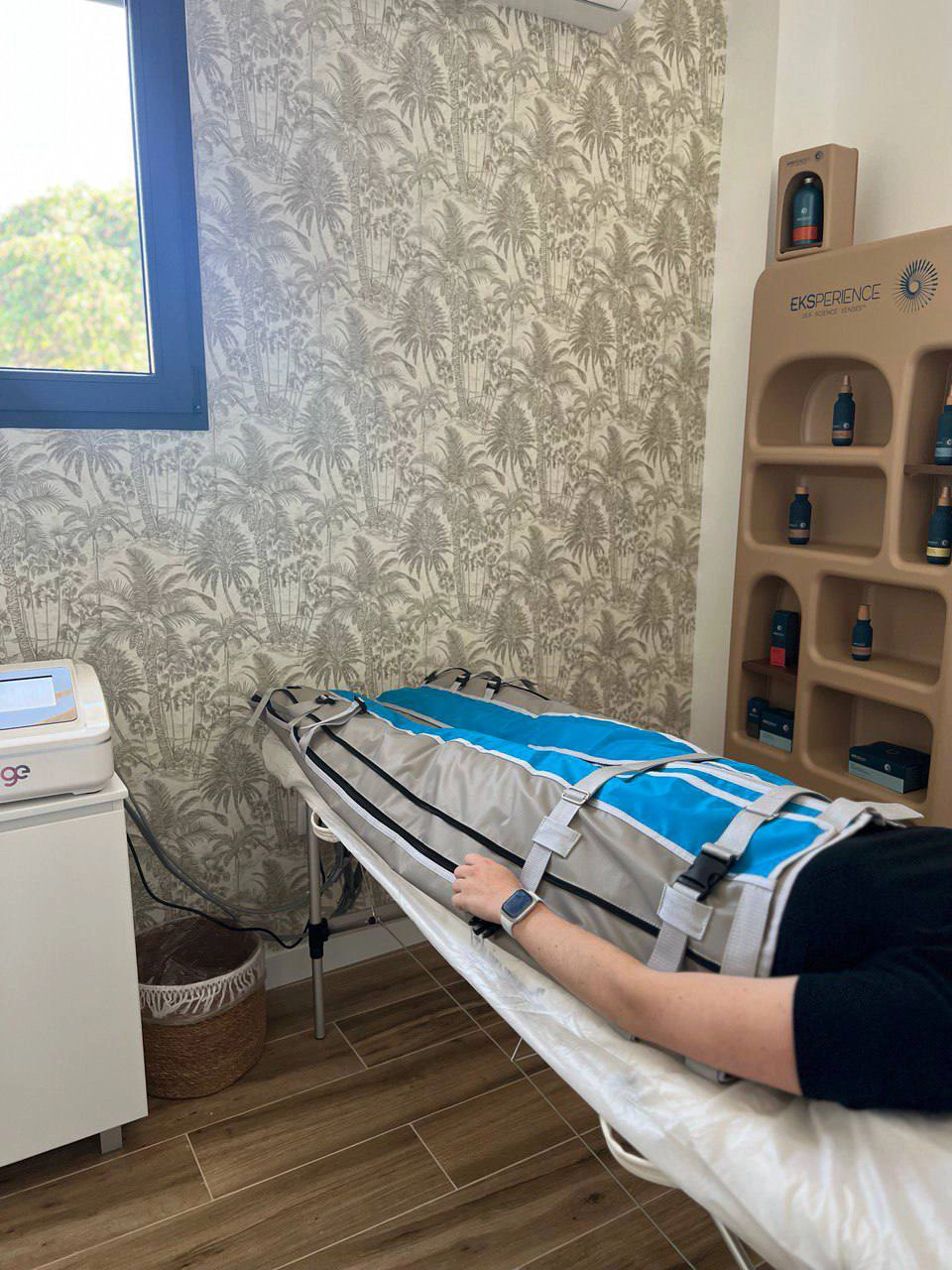 Presoterapia en Bellala | Bienestar y piernas ligeras en Mojados