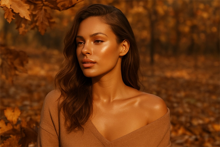 Piel bronceada natural tras tratamiento de rayos UVA en Bellala, centro de belleza en Mojados