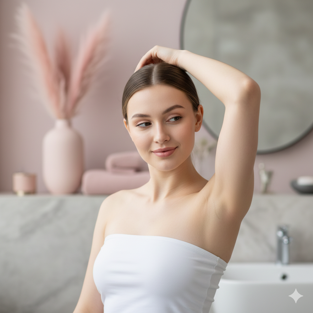 Axilas perfectas con depilación láser en nuestro centro de estética en Mojados Valladolid